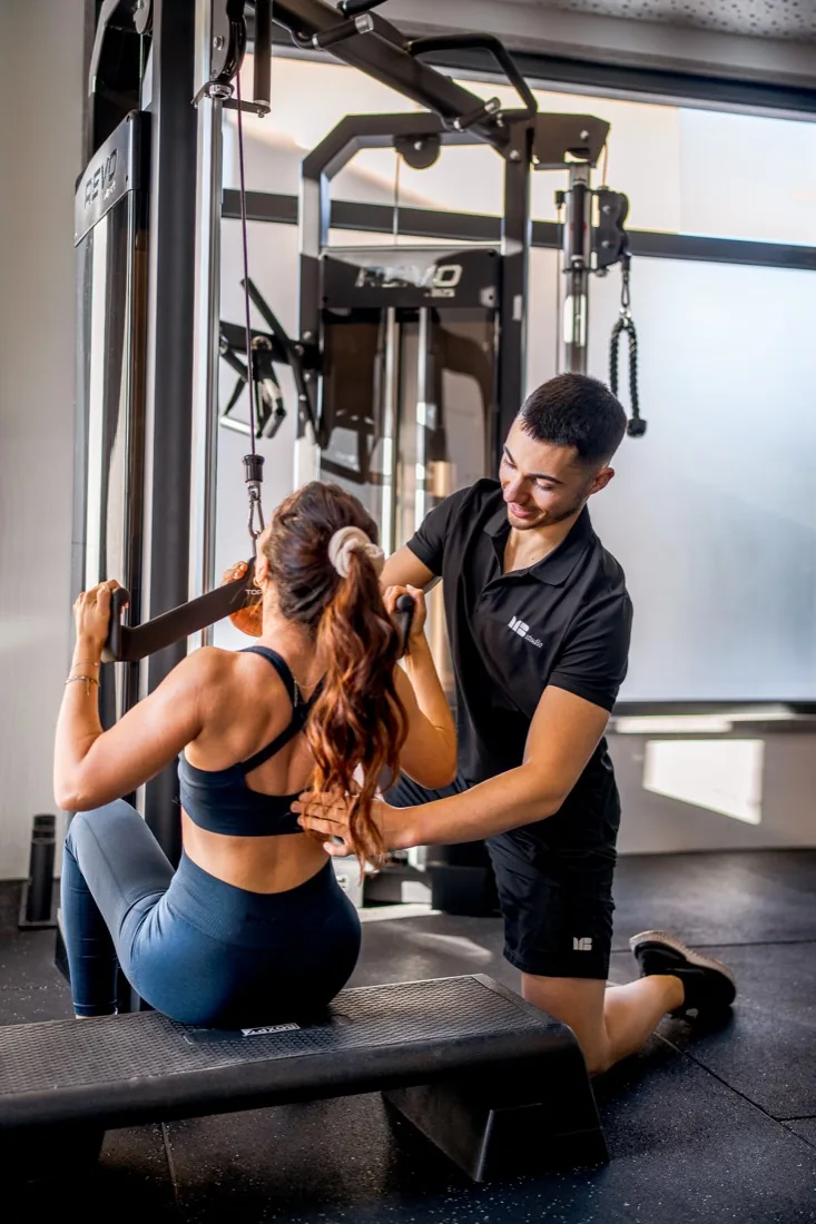 Acompanhamento de treino no MB Studio