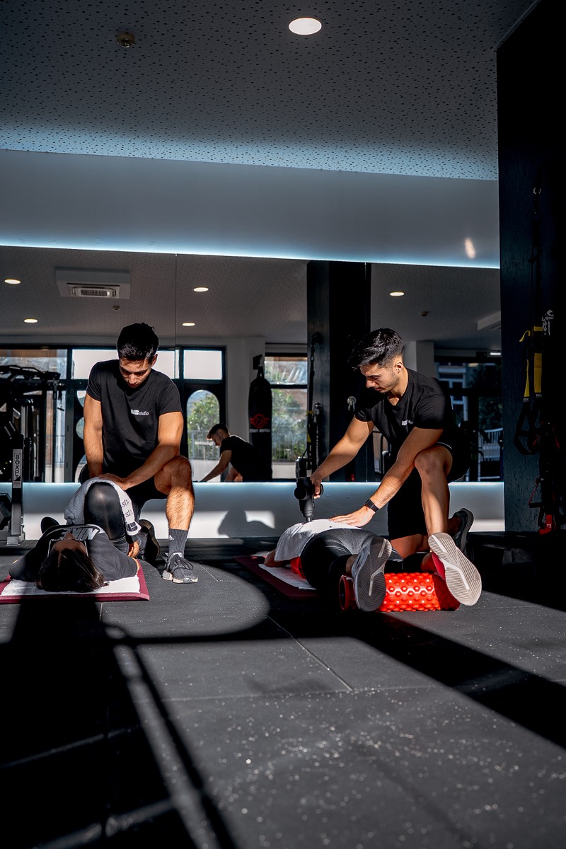 Treino acompanhado no MB Studio